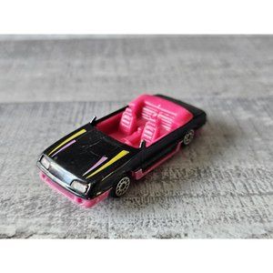 Vintage Zylmex Zee Toys Diecast Mustang Convertible Pink No. D105 Damage Windshi